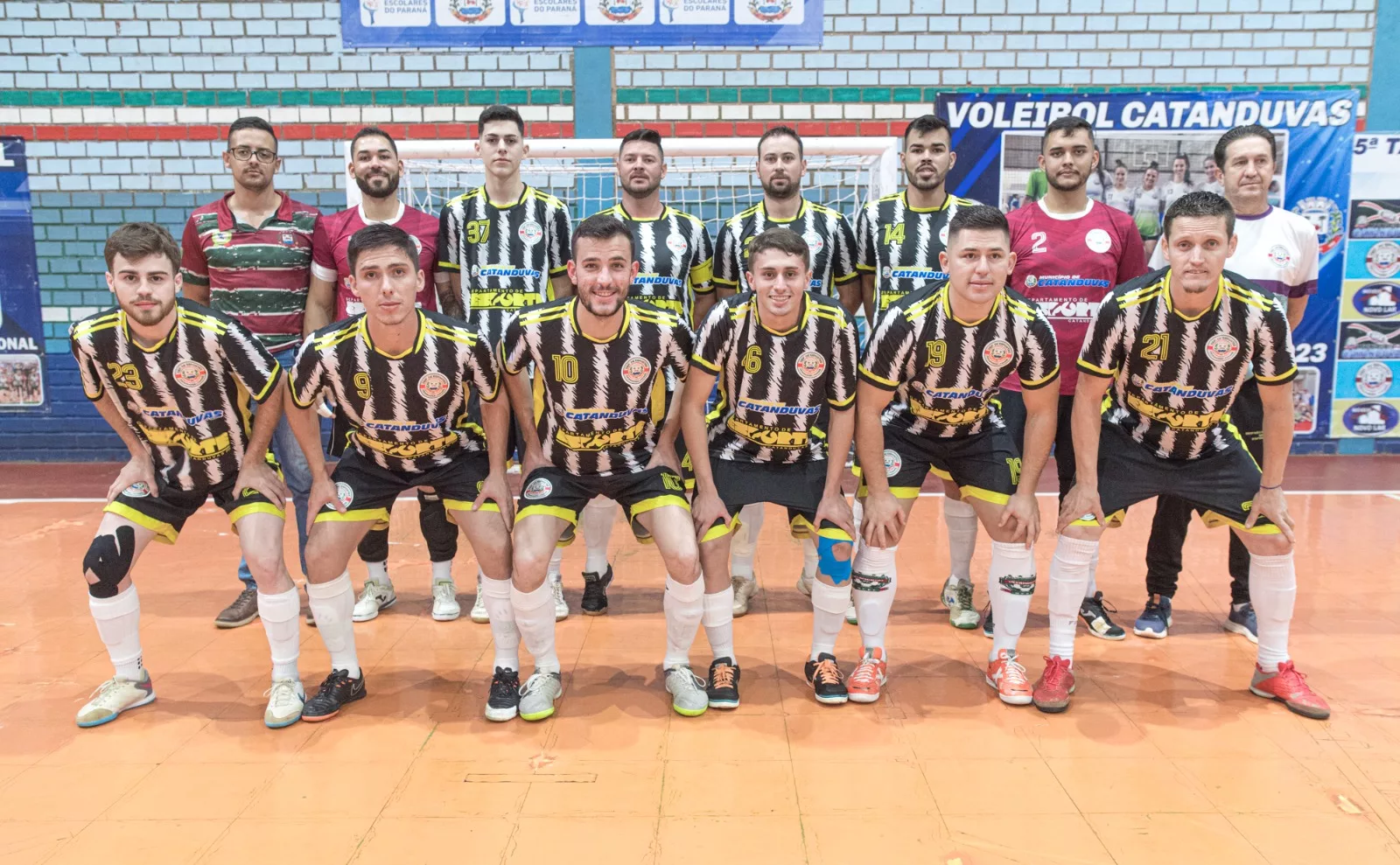 Com gols de Everton e Nilmar, Catanduvas vence Campo Bonito pela Copa AMOP de Futsal 2024