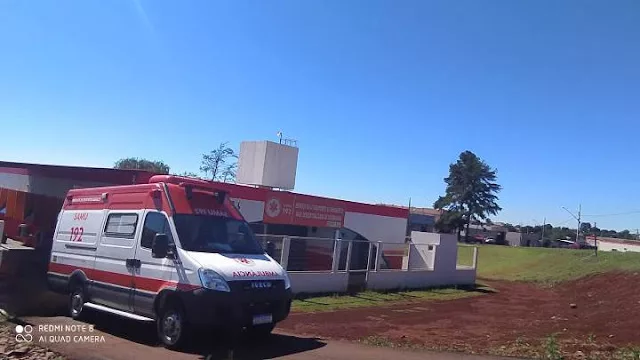 Jovem de 16 anos é socorrida pelo SAMU após desmaiar durante o trabalho em Catanduvas