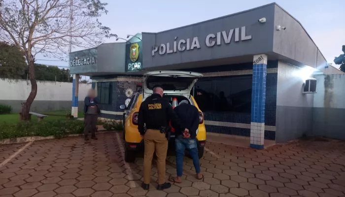 Durante patrulhamento Polícia Militar prende autor de roubo em tabacaria de Três Barras do Paraná