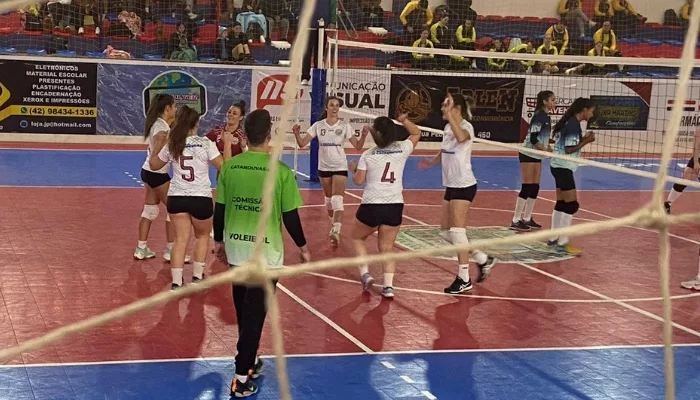 Jarcan’s 2024 – Catanduvas vence Candói e está nas semifinais do Voleibol Feminino