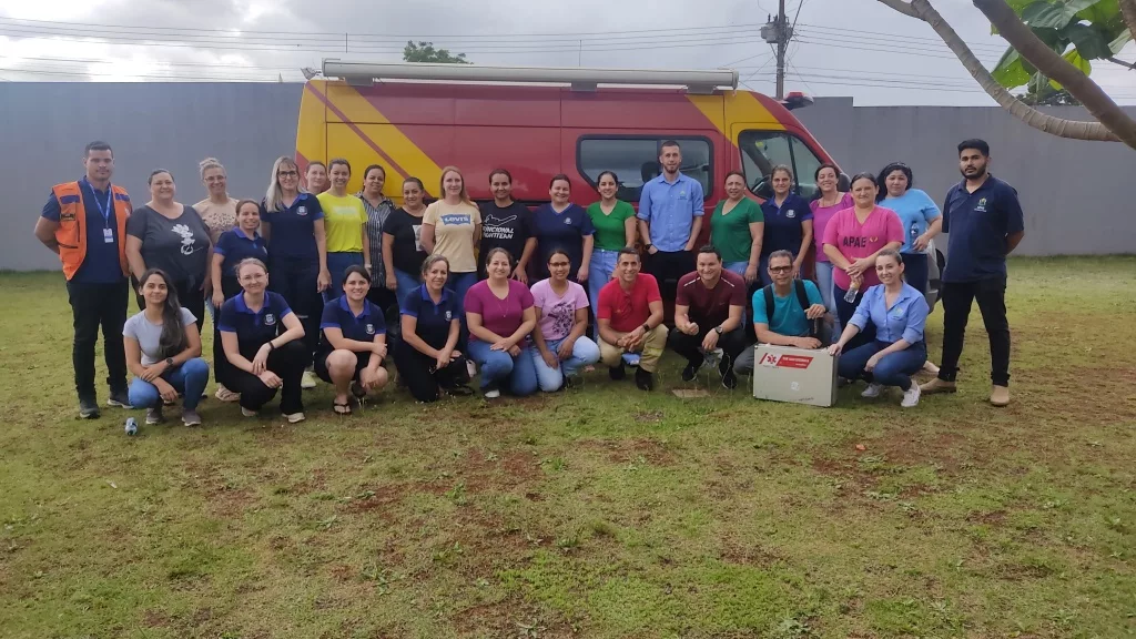 18ª FORMAÇÃO DE BRIGADISTAS ESCOLARES E DA 2ª CAPACITAÇÃO DE MONITORES DE SEGURANÇA ESCOLAR EM CATANDUVAS