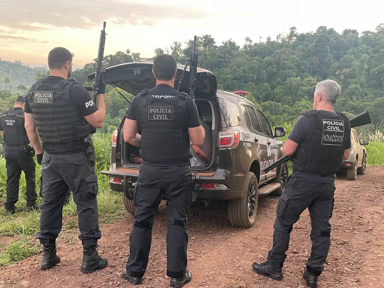 Polícia Civil de Catanduvas e DH de Cascavel prendem foragido da justiça em Nova Laranjeiras