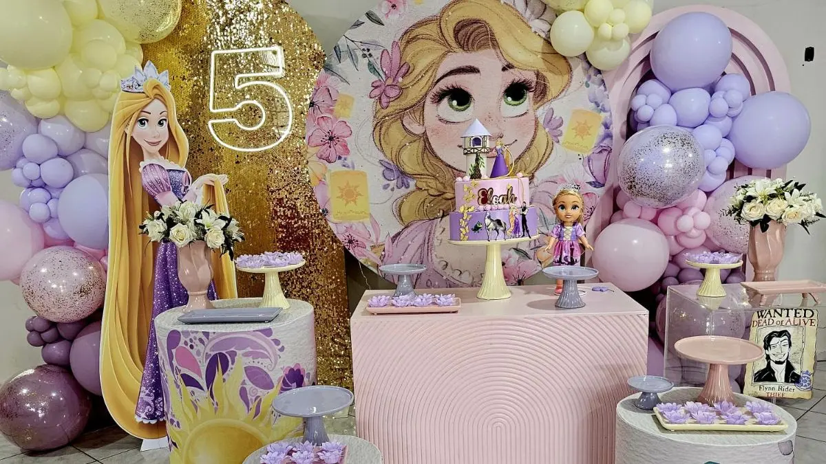 Decoração de chá de bebê em Catanduvas